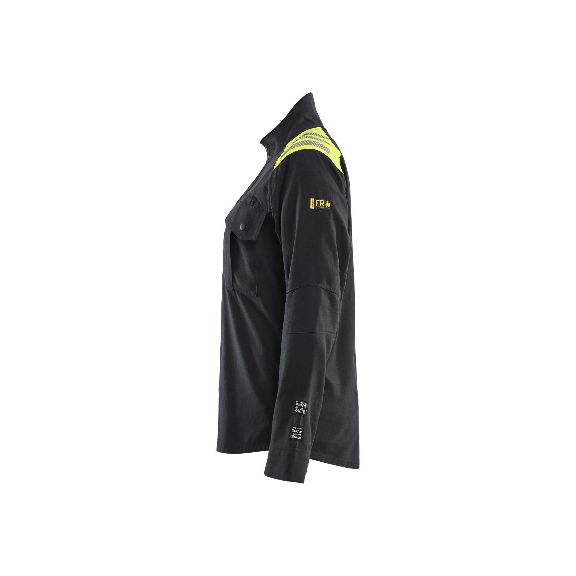 BLAKLADER 40721512 WOMEN'S INHERENT OVERSHIRT Hi Vis Reflective Work Jacket WOMEN - Flame Retardant